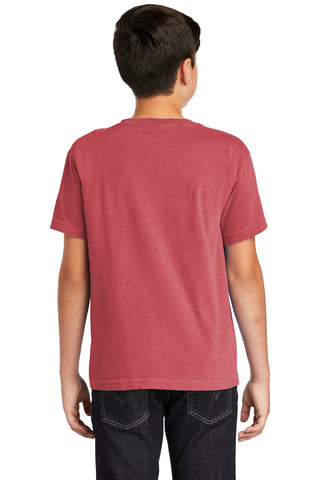 COMFORT COLORS Youth Heavyweight Ring Spun Tee (Crimson)