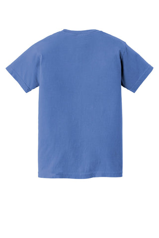 COMFORT COLORS Youth Heavyweight Ring Spun Tee (Flo Blue)