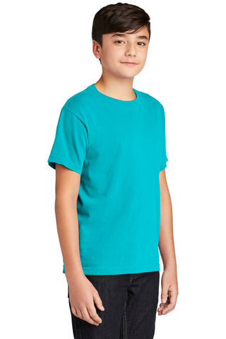 COMFORT COLORS Youth Heavyweight Ring Spun Tee (Lagoon)