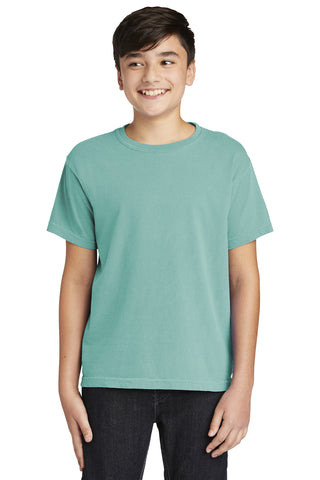 COMFORT COLORS Youth Heavyweight Ring Spun Tee (Seafoam)