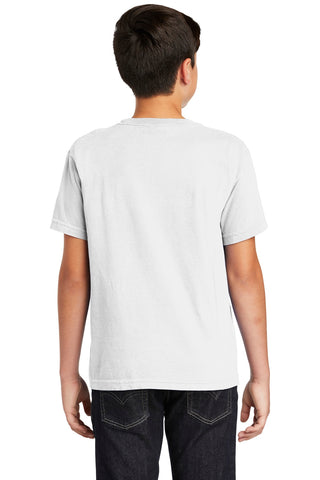 COMFORT COLORS Youth Heavyweight Ring Spun Tee (White)