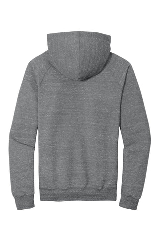 Jerzees Snow Heather French Terry Raglan Hoodie (Charcoal)