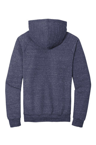 Jerzees Snow Heather French Terry Raglan Hoodie (Navy)