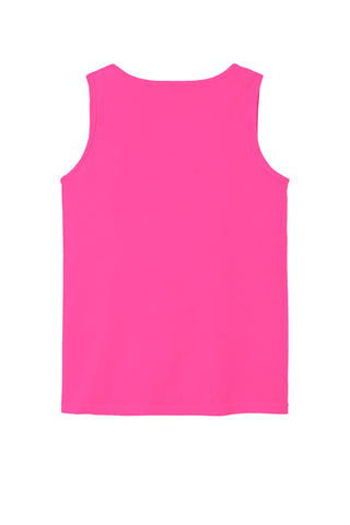 COMFORT COLORS Heavyweight Ring Spun Tank Top (Neon Pink)