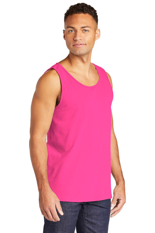 COMFORT COLORS Heavyweight Ring Spun Tank Top (Neon Pink)