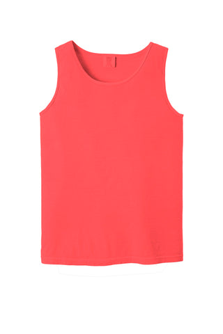 COMFORT COLORS Heavyweight Ring Spun Tank Top (Neon Red Orange)