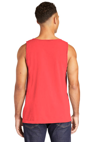 COMFORT COLORS Heavyweight Ring Spun Tank Top (Neon Red Orange)