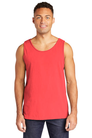 COMFORT COLORS Heavyweight Ring Spun Tank Top (Neon Red Orange)