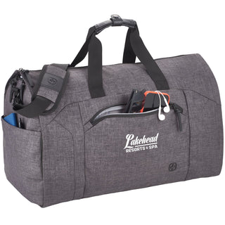 Wenger Getaway 20" RPET Garment Duffel (Charcoal)