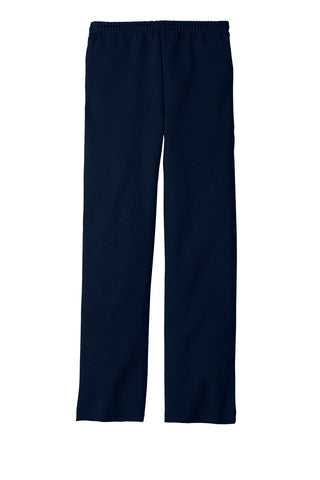 Jerzees NuBlend Open Bottom Pant with Pockets (Navy)