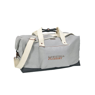 Cutter & Buck 19" Cotton Weekender Duffel (Gray)