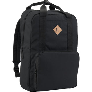 Printwear Fife Recycled 15" Laptop Backpack (Black)