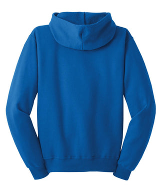 Jerzees NuBlend Full-Zip Hooded Sweatshirt (Royal)
