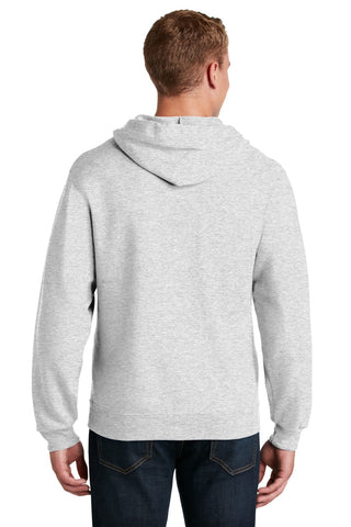 Jerzees NuBlend Full-Zip Hooded Sweatshirt (Ash)