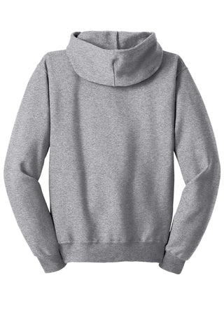 Jerzees NuBlend Full-Zip Hooded Sweatshirt (Athletic Heather)