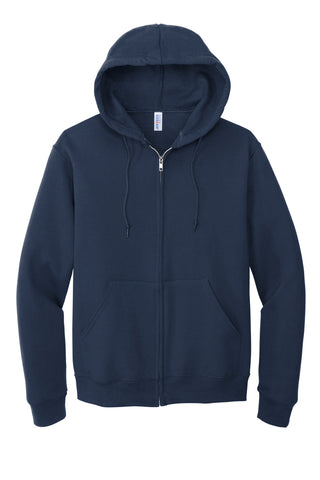 Jerzees NuBlend Full-Zip Hooded Sweatshirt (Navy)