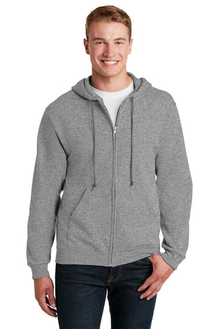 Jerzees NuBlend Full-Zip Hooded Sweatshirt (Oxford)