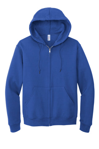 Jerzees NuBlend Full-Zip Hooded Sweatshirt (Royal)