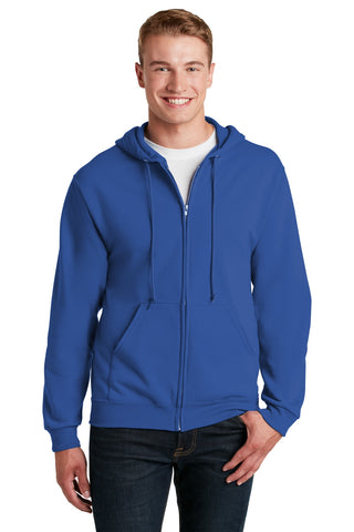 Jerzees NuBlend Full-Zip Hooded Sweatshirt (Royal)