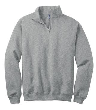 Jerzees NuBlend 1/4-Zip Cadet Collar Sweatshirt (Oxford)