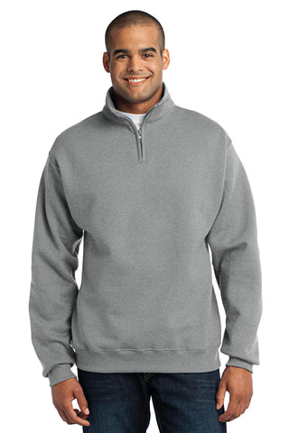 Jerzees NuBlend 1/4-Zip Cadet Collar Sweatshirt (Oxford)
