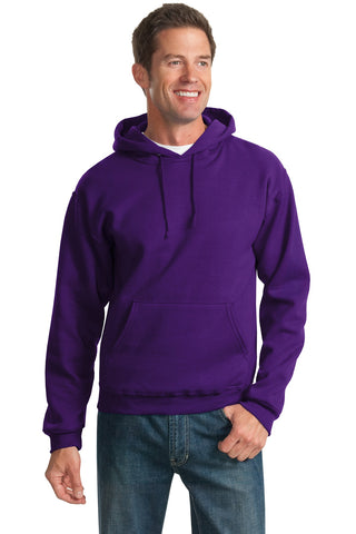Jerzees NuBlend Pullover Hooded Sweatshirt (Deep Purple)