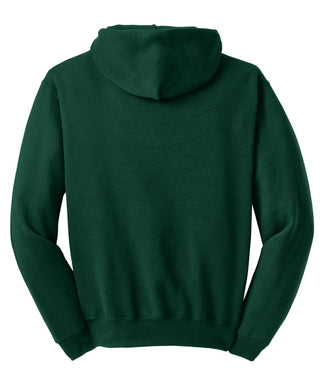 Jerzees NuBlend Pullover Hooded Sweatshirt (Forest Green)
