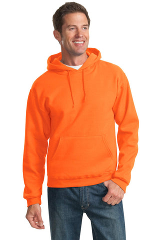 Jerzees NuBlend Pullover Hooded Sweatshirt (Safety Orange)