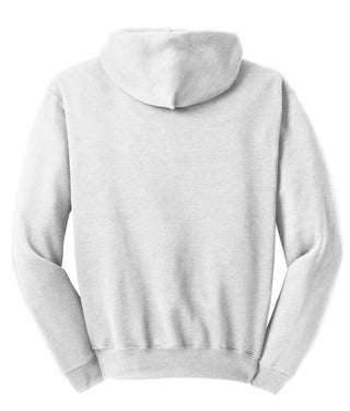 Jerzees NuBlend Pullover Hooded Sweatshirt (White)