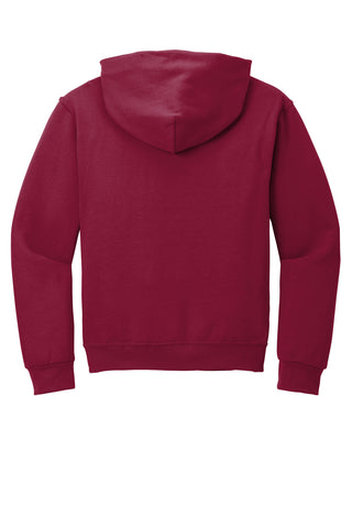 Jerzees NuBlend Pullover Hooded Sweatshirt (Cardinal)