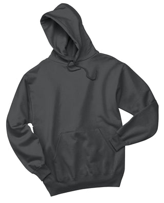 Jerzees NuBlend Pullover Hooded Sweatshirt (Charcoal Grey)