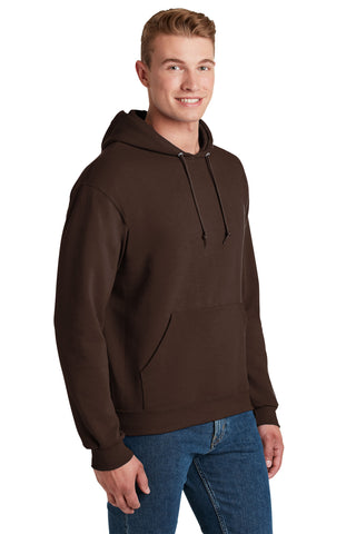 Jerzees NuBlend Pullover Hooded Sweatshirt (Chocolate)