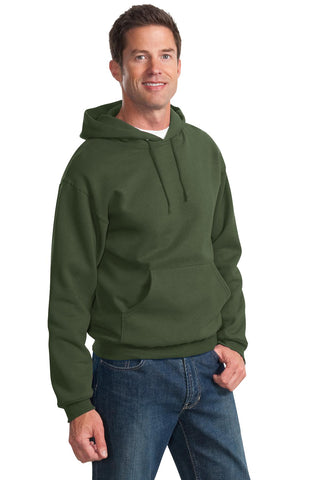 Jerzees NuBlend Pullover Hooded Sweatshirt (Military Green)