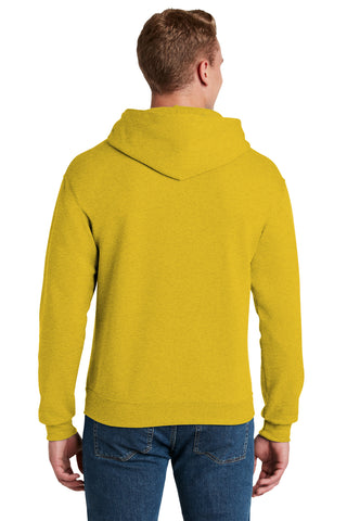 Jerzees NuBlend Pullover Hooded Sweatshirt (Mustard Heather)