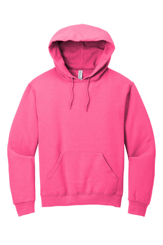 Jerzees NuBlend Pullover Hooded Sweatshirt (Neon Pink)