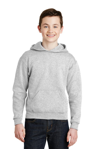 Jerzees Youth NuBlend Pullover Hooded Sweatshirt (Ash)