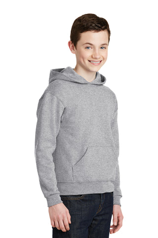Jerzees Youth NuBlend Pullover Hooded Sweatshirt (Athletic Heather)