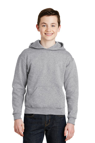 Jerzees Youth NuBlend Pullover Hooded Sweatshirt (Athletic Heather)