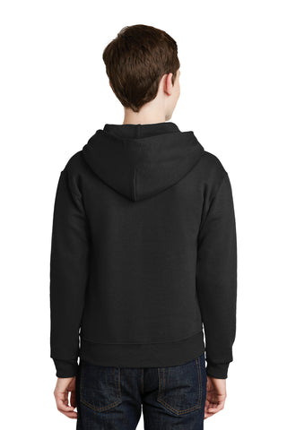 Jerzees Youth NuBlend Pullover Hooded Sweatshirt (Black)