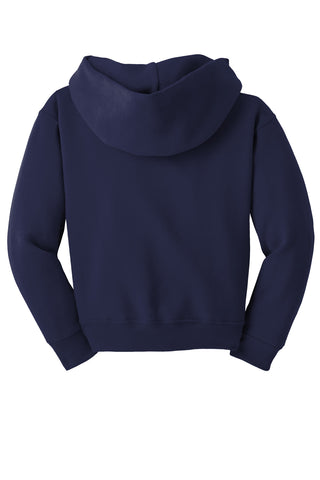 Jerzees Youth NuBlend Pullover Hooded Sweatshirt (Navy)