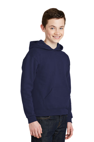 Jerzees Youth NuBlend Pullover Hooded Sweatshirt (Navy)