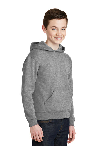 Jerzees Youth NuBlend Pullover Hooded Sweatshirt (Oxford)