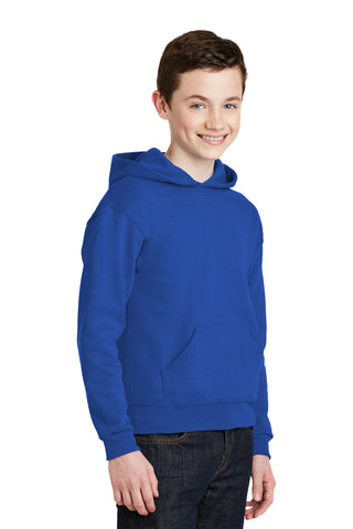 Jerzees Youth NuBlend Pullover Hooded Sweatshirt (Royal)