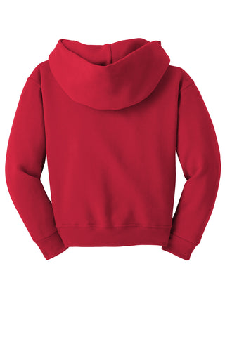 Jerzees Youth NuBlend Pullover Hooded Sweatshirt (True Red)