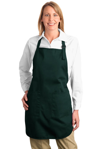 Port Authority Full-Length Apron with Pockets (Hunter)