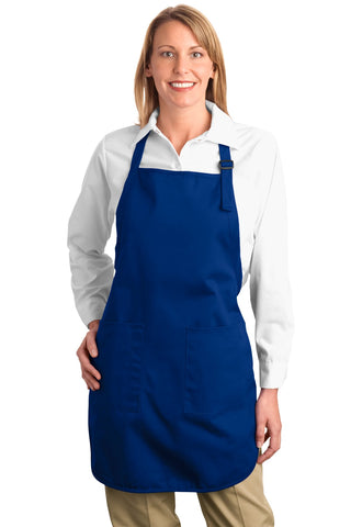 Port Authority Full-Length Apron with Pockets (Royal)