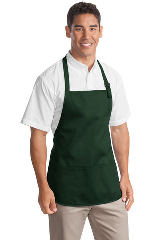 Port Authority Medium-Length Apron with Pouch Pockets (Hunter)