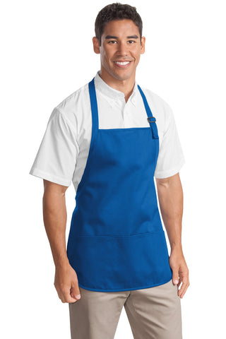 Port Authority Medium-Length Apron with Pouch Pockets (Royal)