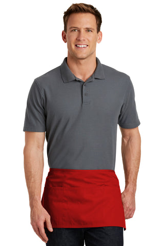 Port Authority Waist Apron with Pockets (Red)