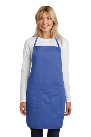 Port Authority Full-Length Apron (Faded Blue)